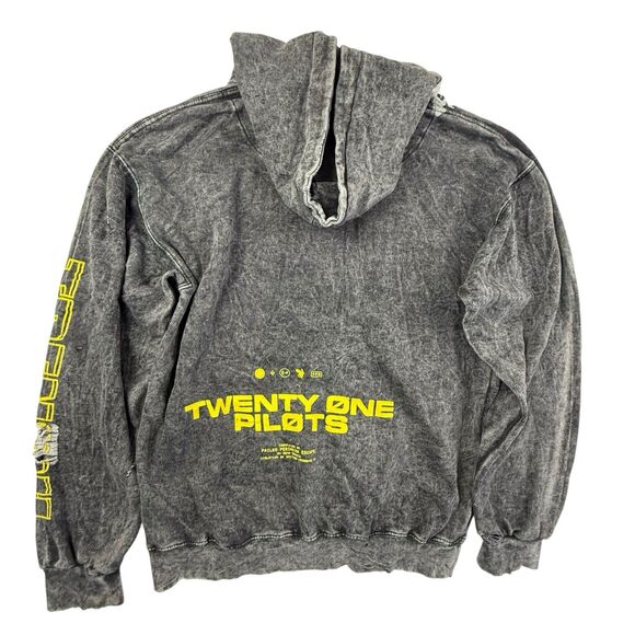 Twenty One Pilots Trench Hoodie Colortone Destroyed Medium Band Tour Music - Picture 3 of 14